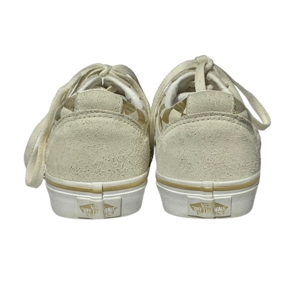 Vans Old Skool Gold Checkerboard Sneakers - Picture 6 of 10
